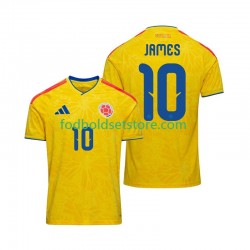 Colombia Trøje James Rodriguez 10 Hjemmebane World Cup 2026 Kort ærmer ,Mænd