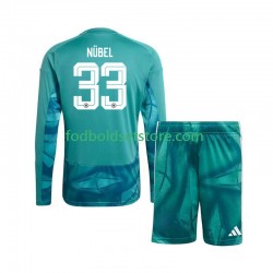 Tyskland Trøje Alexander Nubel 33 Målmand Hjemmebane World Cup 2026 Lange ærmer ,Børn Fodboldsæt