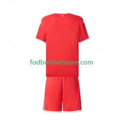 Tunesien Trøje Hjemmebane 2025 Kort ærmer ,Børn Fodboldsæt