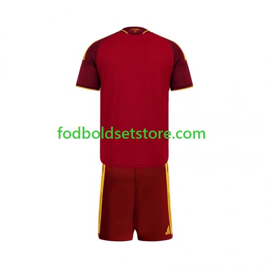 AS Roma Trøje Hjemmebane 2026-2027 Kort ærmer ,Børn Fodboldsæt