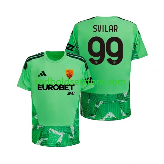 AS Roma Trøje Mile Svilar 99 Målmand Hjemmebane 2026-2027 Kort ærmer ,Mænd