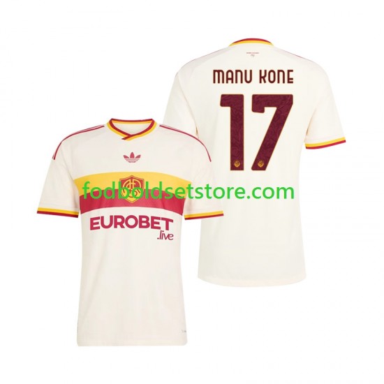 AS Roma Trøje Manu Kone 17 Udebane 2026-2027 Kort ærmer ,Mænd