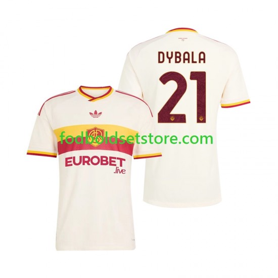 AS Roma Trøje Paulo Dybala 21 Udebane 2026-2027 Kort ærmer ,Mænd