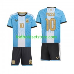 Argentina Trøje Lionel Messi 10 Special Hjemmebane 2026-2027 Kort ærmer ,Børn Fodboldsæt
