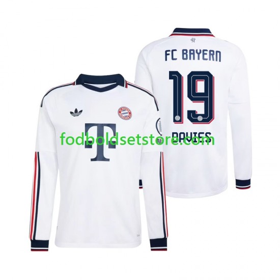 FC Bayern München Trøje Alphonso Davies 19 Udebane 2026-2027 Lange ærmer ,Mænd
