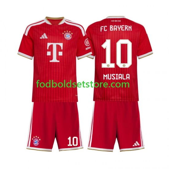 FC Bayern München Trøje Jamal Musiala 10 Hjemmebane 2026-2027 Kort ærmer ,Børn Fodboldsæt