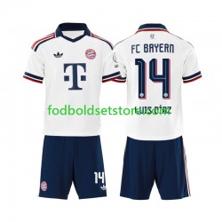 FC Bayern München Trøje Luis Diaz 14 Udebane 2026-2027 Kort ærmer ,Børn Fodboldsæt