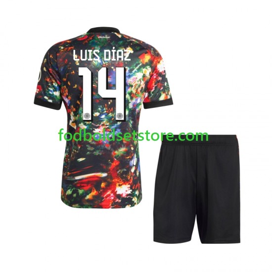 FC Bayern München Trøje Luis Diaz 14 Oktoberfest Hjemmebane 2026-2027 Kort ærmer ,Børn Fodboldsæt