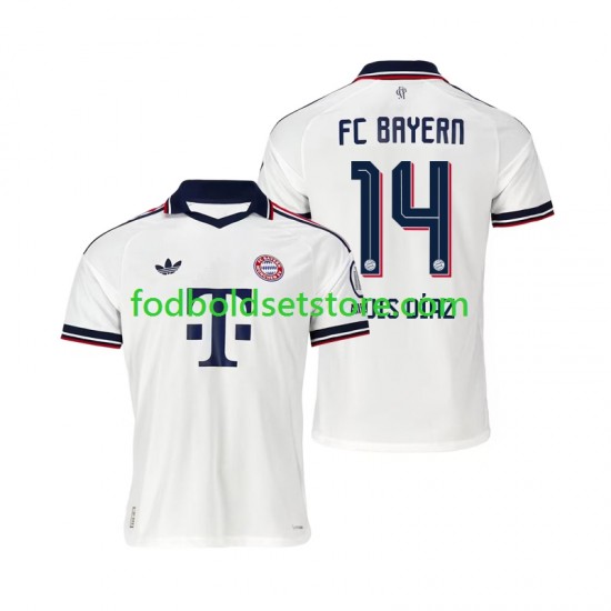 FC Bayern München Trøje Luis Diaz 14 Udebane 2026-2027 Kort ærmer ,Mænd