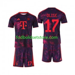 FC Bayern München Trøje Michael Olise 17 3. Valg 2026-2027 Kort ærmer ,Børn Fodboldsæt