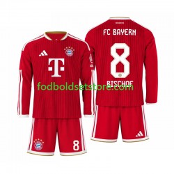 FC Bayern München Trøje Tom Bischof 8 Hjemmebane 2026-2027 Lange ærmer ,Børn Fodboldsæt