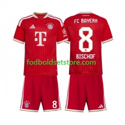FC Bayern München Trøje Tom Bischof 8 Hjemmebane 2026-2027 Kort ærmer ,Børn Fodboldsæt