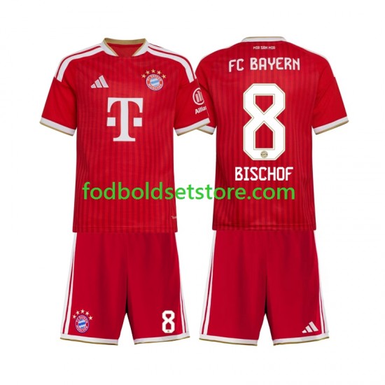 FC Bayern München Trøje Tom Bischof 8 Hjemmebane 2026-2027 Kort ærmer ,Børn Fodboldsæt