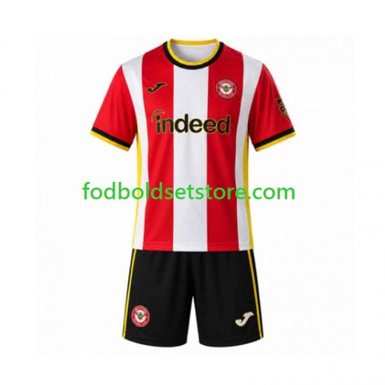 Trøje Brentford Hjemmebane 2026-2027 Kort ærmer ,Børn Fodboldsæt