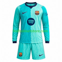 FC Barcelona Trøje 3. Valg 2026-2027 Lange ærmer ,Børn Fodboldsæt