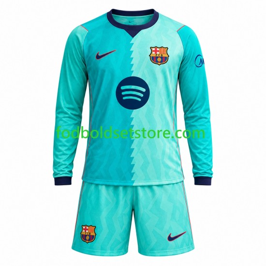 FC Barcelona Trøje 3. Valg 2026-2027 Lange ærmer ,Børn Fodboldsæt