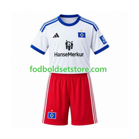 Hamburger SV Trøje Hjemmebane 2026-2027 Kort ærmer ,Børn Fodboldsæt