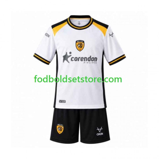 Hull City Trøje Udebane 2026-2027 Kort ærmer ,Børn Fodboldsæt