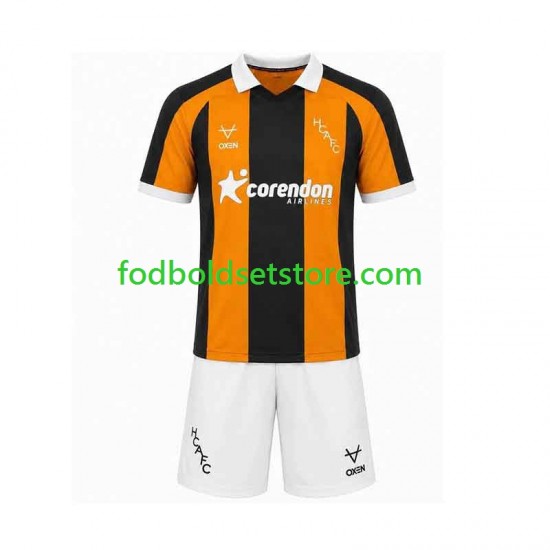 Hull City Trøje Hjemmebane 2026-2027 Kort ærmer ,Børn Fodboldsæt