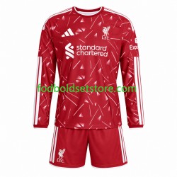 Liverpool Trøje Hjemmebane 2026-2027 Lange ærmer ,Børn Fodboldsæt