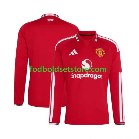 Manchester United Trøje Hjemmebane 2026-2027 Lange ærmer ,Mænd
