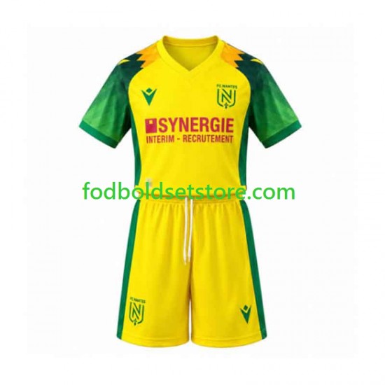 Nantes Trøje Hjemmebane 2026-2027 Kort ærmer ,Børn Fodboldsæt