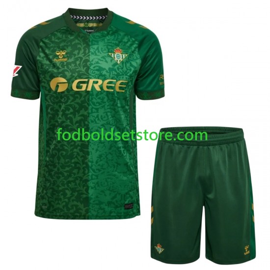 Real Betis Trøje Udebane 2026-2027 Kort ærmer ,Børn Fodboldsæt