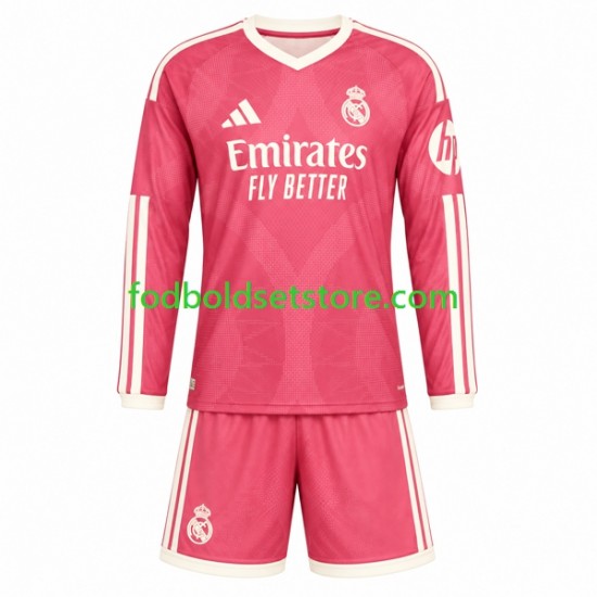 Real Madrid Trøje 3. Valg 2026-2027 Lange ærmer ,Børn Fodboldsæt