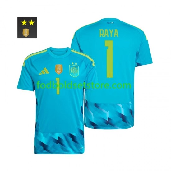 Spanien Trøje David Raya 1 Målmand Hjemmebane 2026-2027 Kort ærmer ,Mænd