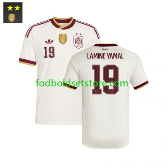 Spanien Trøje Lamine Yamal 19 Udebane 2026-2027 Kort ærmer ,Mænd