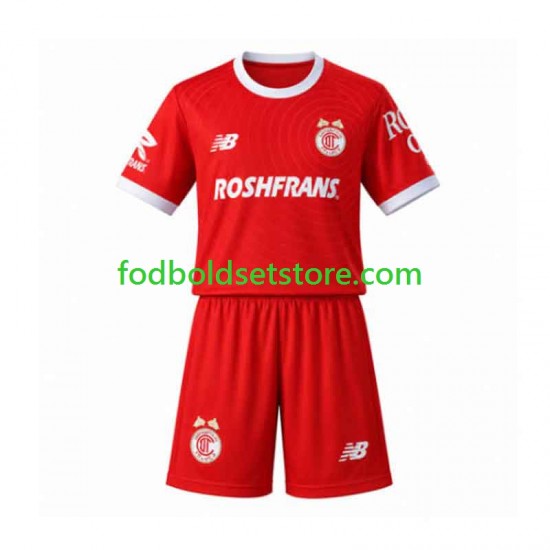 Trøje Toluca Hjemmebane 2026-2027 Kort ærmer ,Børn Fodboldsæt