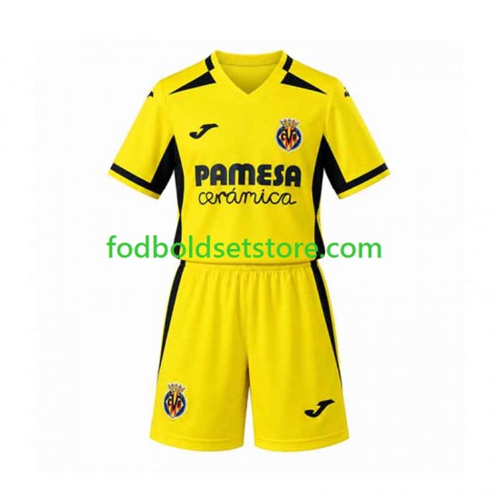 Villarreal CF Trøje Hjemmebane 2026-2027 Kort ærmer ,Børn Fodboldsæt