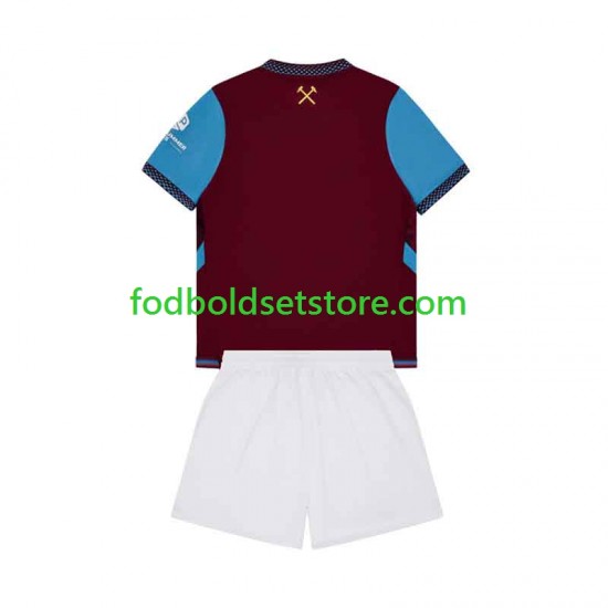 West Ham United Trøje Hjemmebane 2026-2027 Kort ærmer ,Børn Fodboldsæt