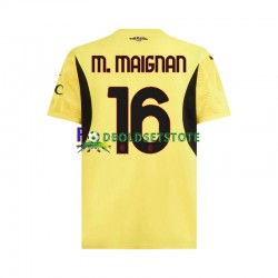 AC Milan Trøje Mike Maignan 16 Målmand Udebane 2024-2025 Kort ærmer ,Mænd