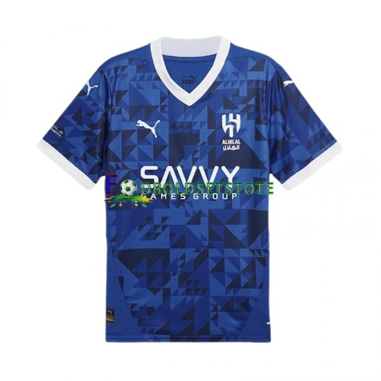 Trøje Al-Hilal Hjemmebane 2024-2025 Kort ærmer ,Mænd