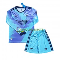 Arsenal Trøje 3. Valg 2024-2025 Lange ærmer ,Børn Fodboldsæt