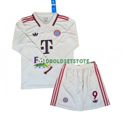 FC Bayern München Trøje Kane 9 3. Valg 2024-2025 Lange ærmer ,Børn Fodboldsæt
