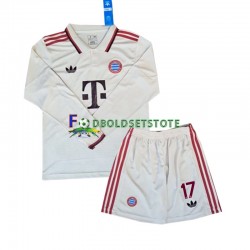 FC Bayern München Trøje Olise 17 3. Valg 2024-2025 Lange ærmer ,Børn Fodboldsæt