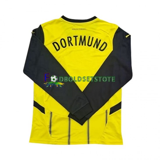 Borussia Dortmund Trøje Hjemmebane 2024-2025 Lange ærmer ,Mænd