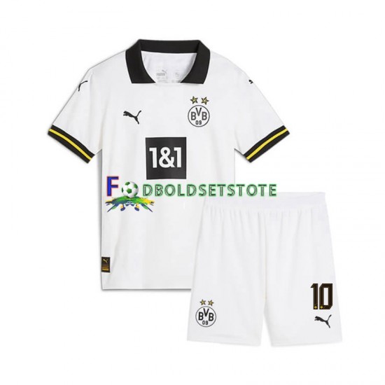 Borussia Dortmund Trøje Julian Brandt 10 3. Valg 2024-2025 Kort ærmer ,Børn Fodboldsæt