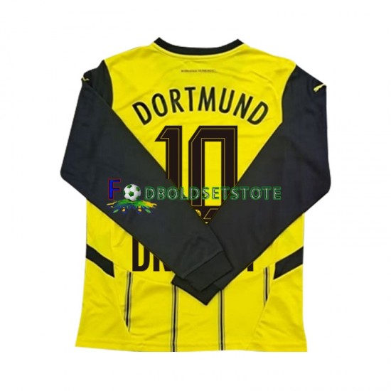 Borussia Dortmund Trøje Julian Brandt 10 Hjemmebane 2024-2025 Lange ærmer ,Mænd Borussia Dortmund Trøje Julian Brandt 10 Hjemmebane 2024-2025 Lange ærmer ,Mænd