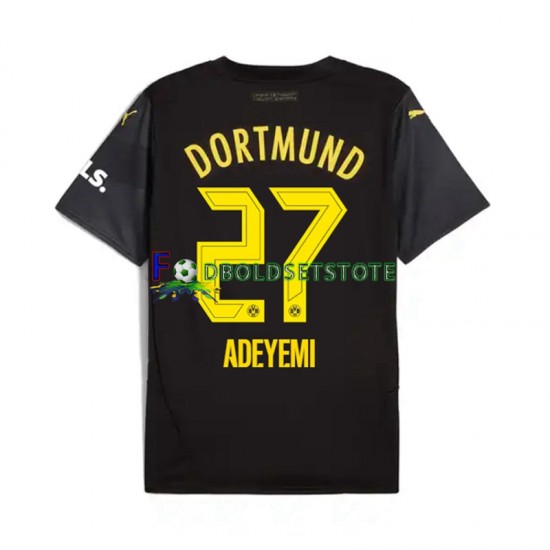Borussia Dortmund Trøje Karim Adeyemi 27 Udebane 2024-2025 Kort ærmer ,Mænd