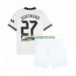 Borussia Dortmund Trøje Karim Adeyemi 27 3. Valg 2024-2025 Kort ærmer ,Børn Fodboldsæt