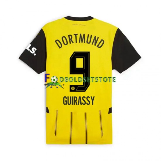 Borussia Dortmund Trøje Serhou Guirassy 9 Hjemmebane 2024-2025 Kort ærmer ,Mænd Borussia Dortmund Trøje Serhou Guirassy 9 Hjemmebane 2024-2025 Kort ærmer ,Mænd