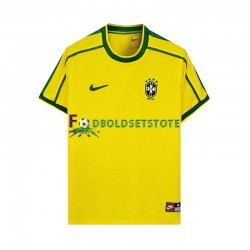 Brasilien Trøje Retro Hjemmebane 1998 Kort ærmer ,Mænd