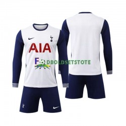 Trøje Tottenham Spurs Hjemmebane 2024-2025 Lange ærmer ,Børn Fodboldsæt