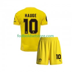 FK Bodø/Glimt Trøje Jens Petter Hauge 10 Hjemmebane 2025 Kort ærmer ,Børn Fodboldsæt