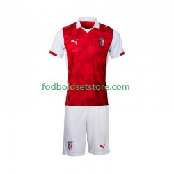 Trøje SC Braga Hjemmebane 2025-2026 Kort ærmer ,Børn Fodboldsæt Trøje SC Braga Hjemmebane 2025-2026 Kort ærmer ,Børn Fodboldsæt