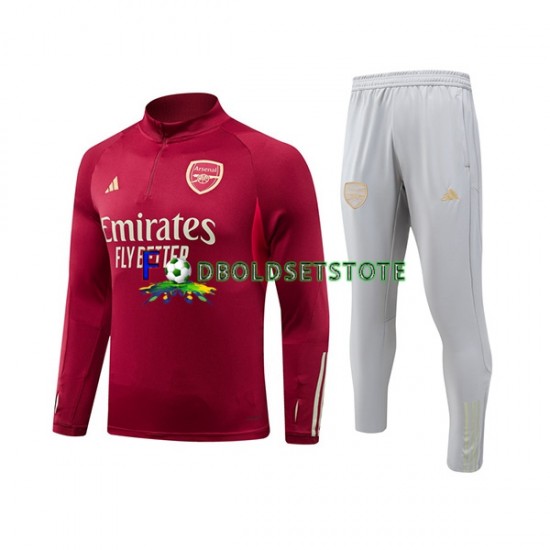 Arsenal Rød Sweatshirt Dragt 2023-2024