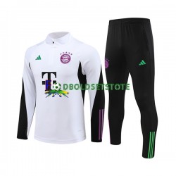 FC Bayern München Hvid Sweatshirt Dragt 2023-2024